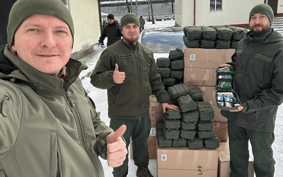 500 медичних аптечок від фонду Алярм Штаб